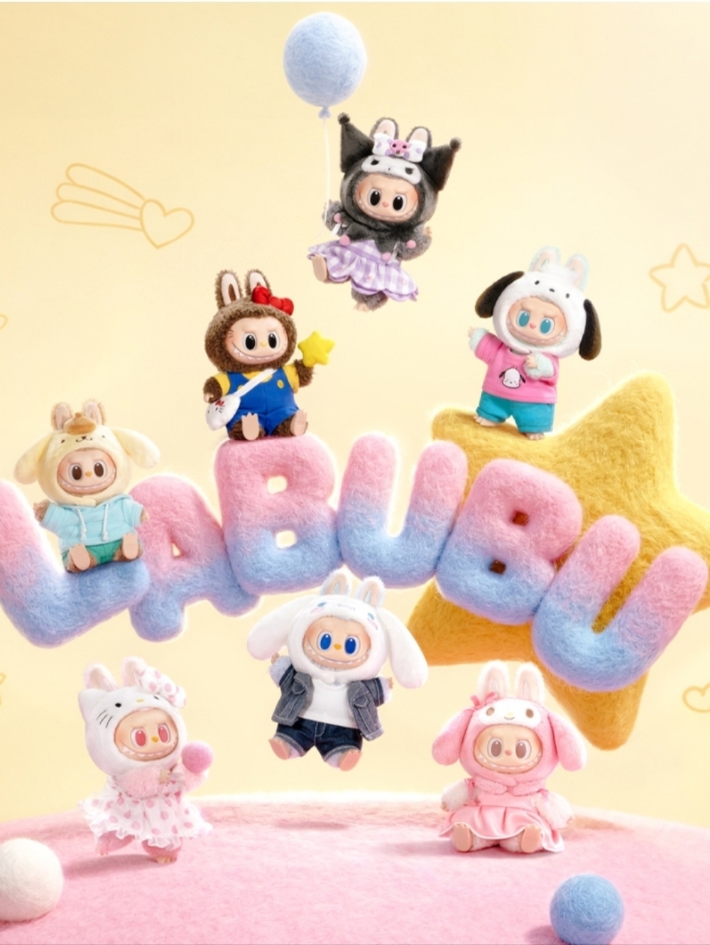Labubu Pompompurin - Picture 6 of 6